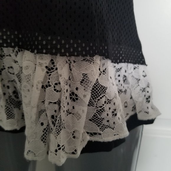 Desigual Girls Tshirt with Lace Trim - Picture 6 of 10